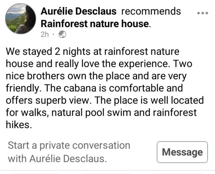 Rainforest Nature House Deniyaya Exterior foto
